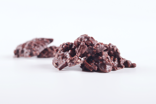 Rocs de xocolata negra