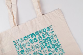Tote bag Sant Tomàs turquesa
