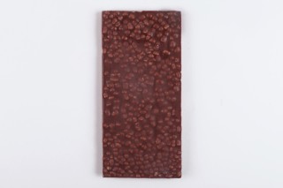 Xocolata amb llet amb proteïna de soja cruixent