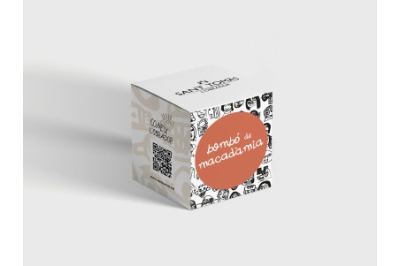 Bombón de macadamia
