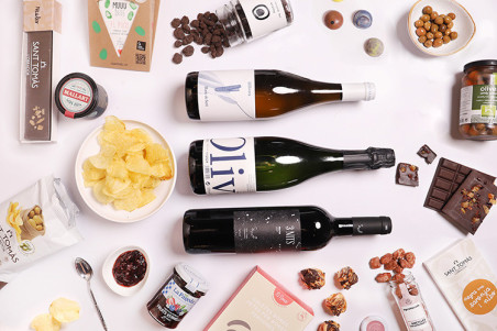 Lote de navidad goumet 100% social