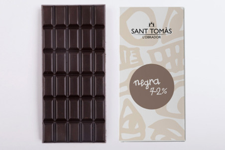 Xocolata negra 72% de cacau