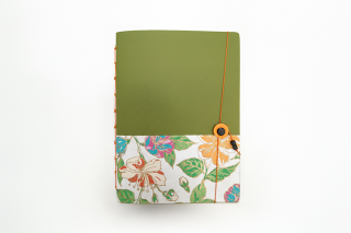 Libreta quartilla Floral