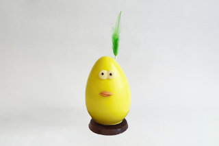 Pollet groc - Mona de Pasqua de xocolata