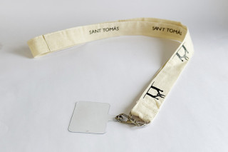 Clauer de tela llarg multifunció personalitzable